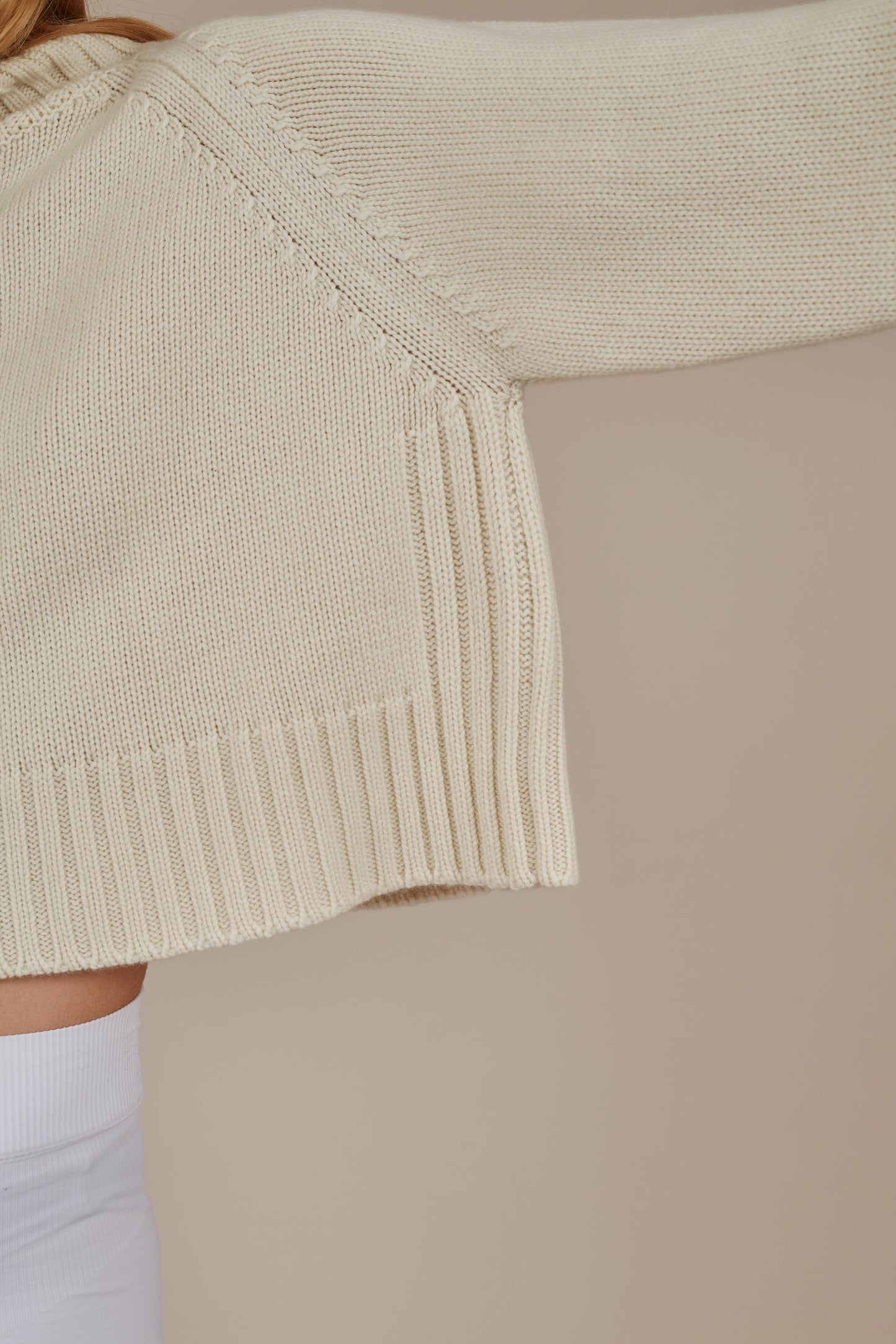 PHOEBE TURTLEECK CASHMERE SWEATER