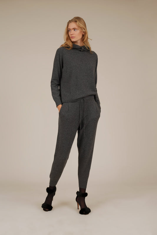 TINA CASHMERE TRACK PANTS