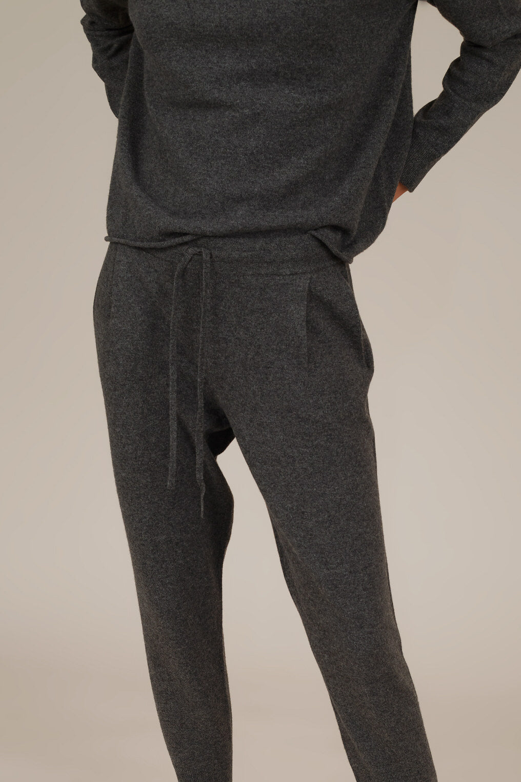 TINA CASHMERE TRACK PANTS