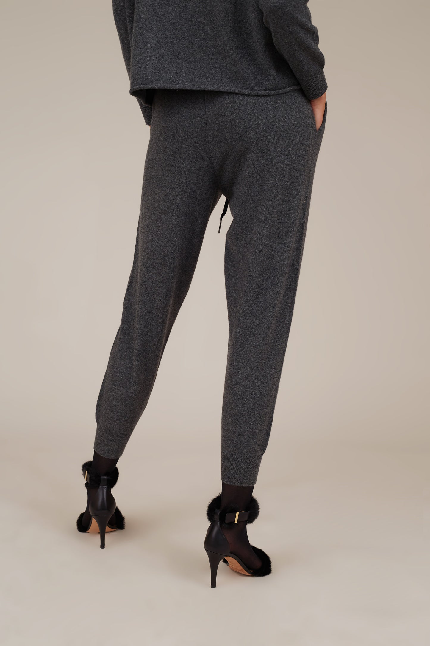 TINA CASHMERE TRACK PANTS