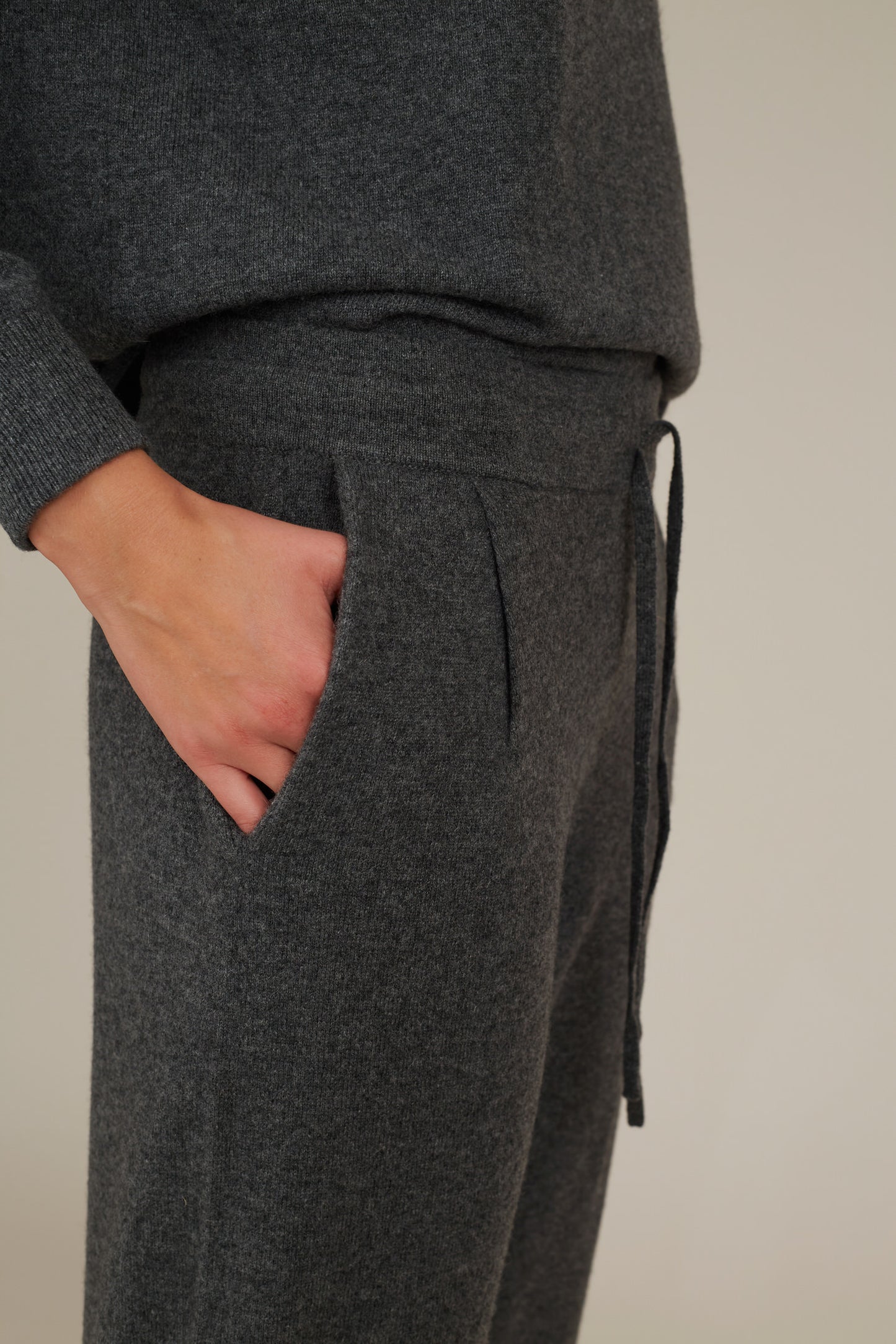 TINA CASHMERE TRACK PANTS