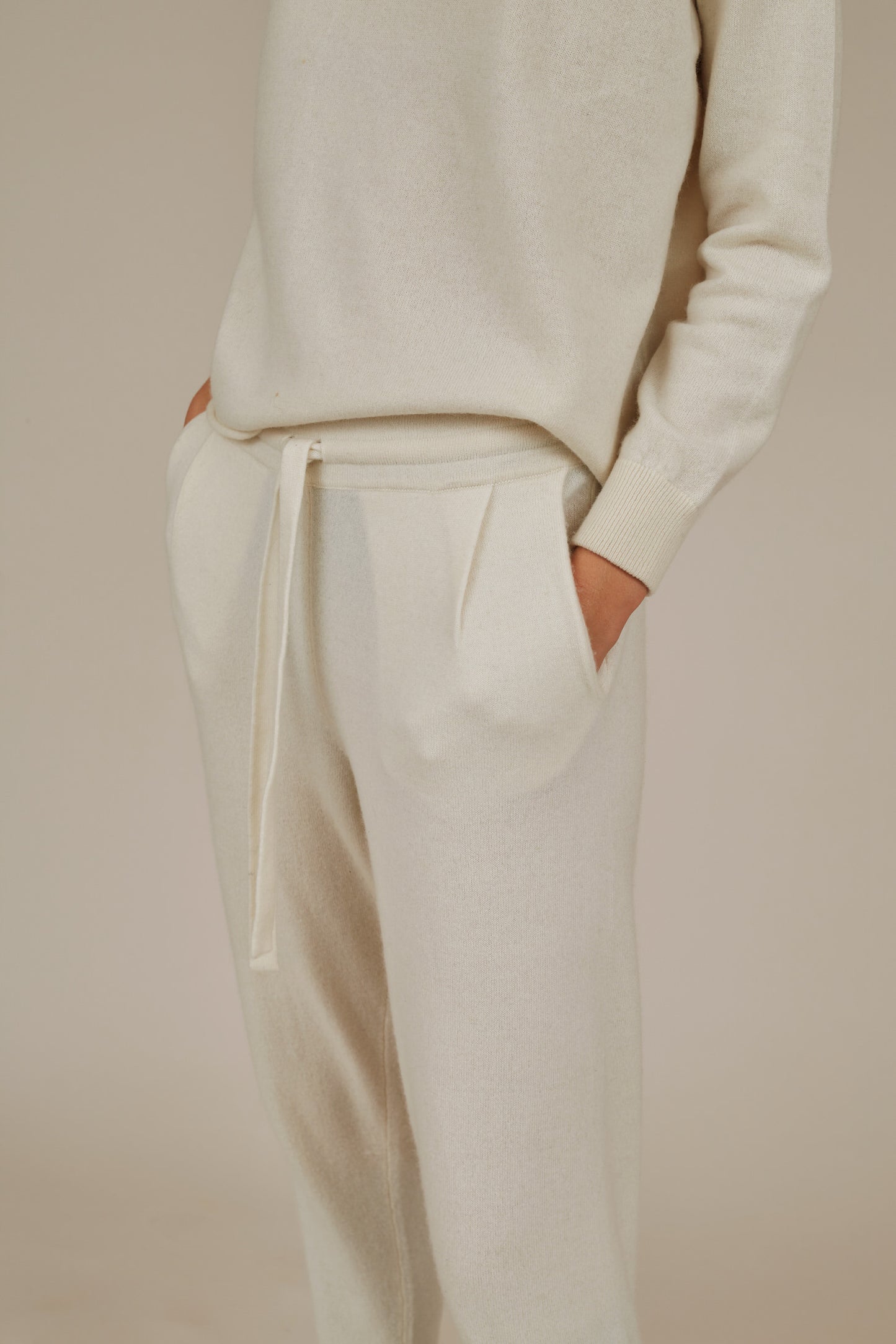 TINA CASHMERE TRACK PANTS