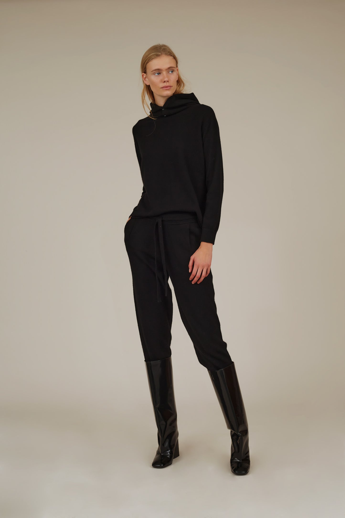 TINA CASHMERE TRACK PANTS