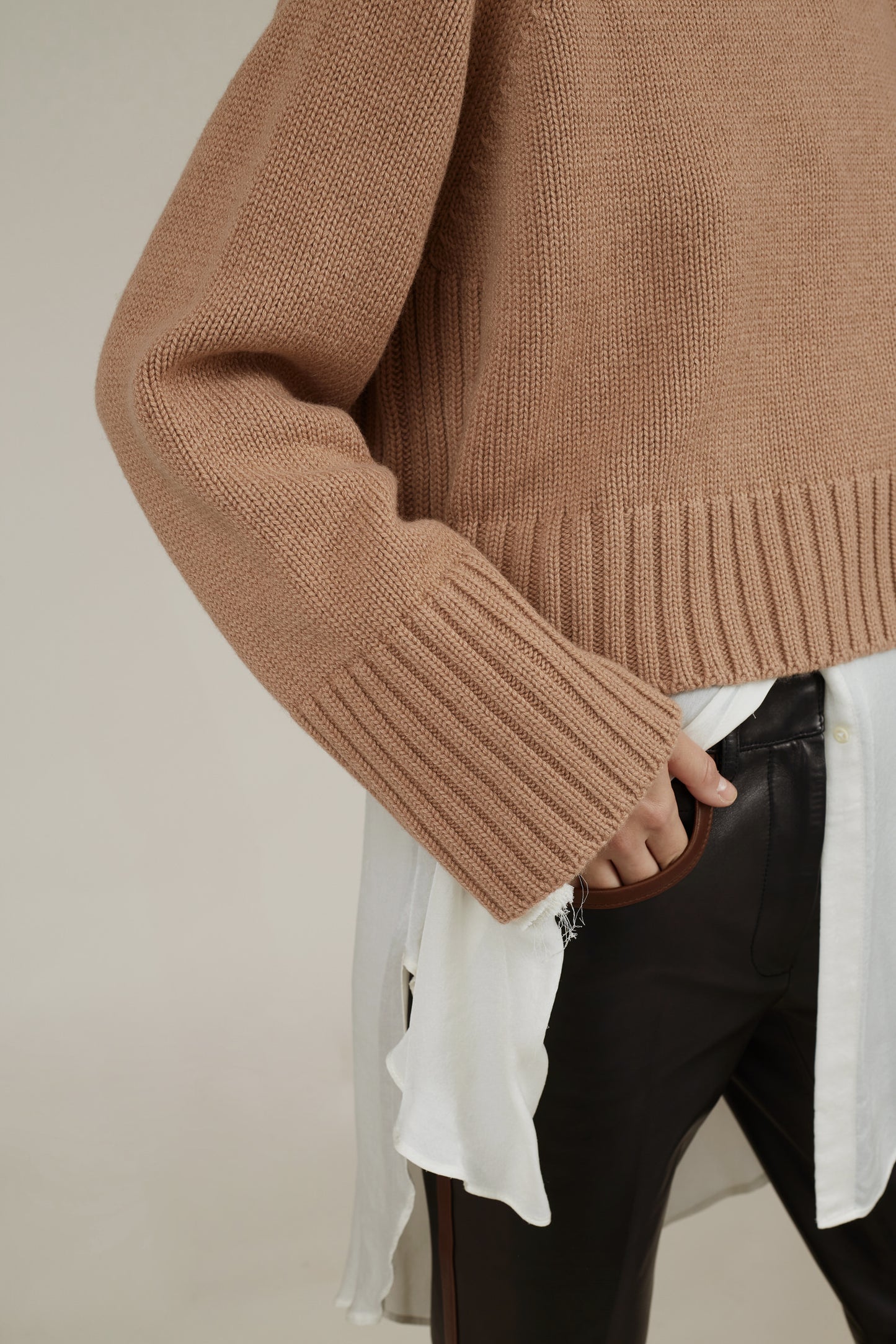 PHOEBE TURTLEECK CASHMERE SWEATER