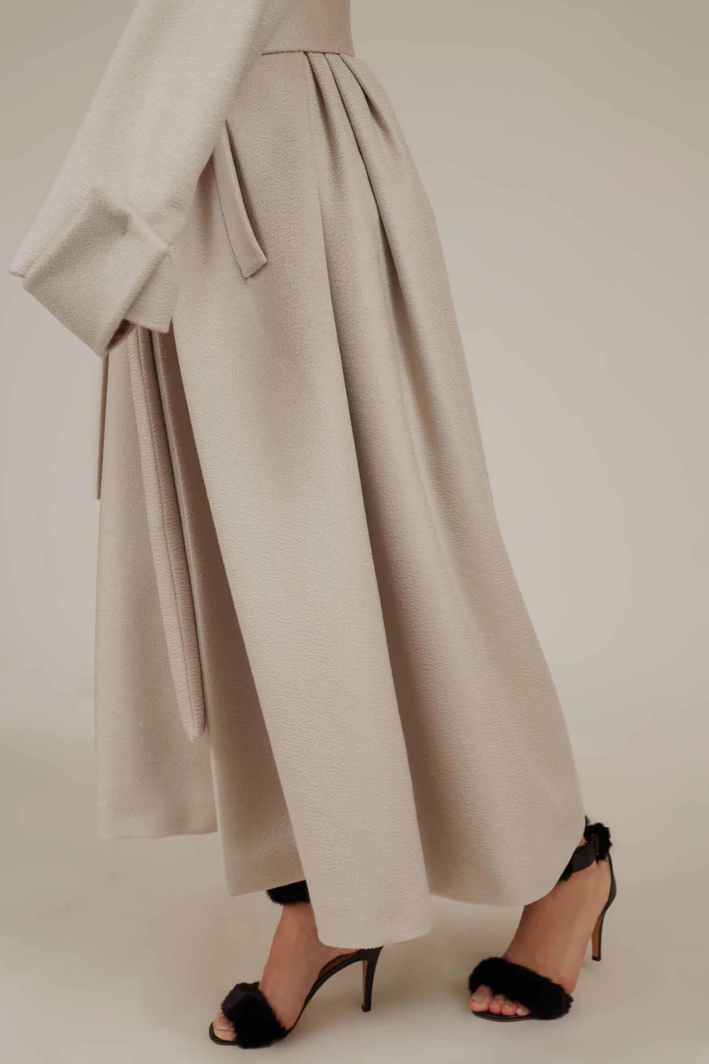 GRACE OVER SIZE CASHMERE LONG COAT